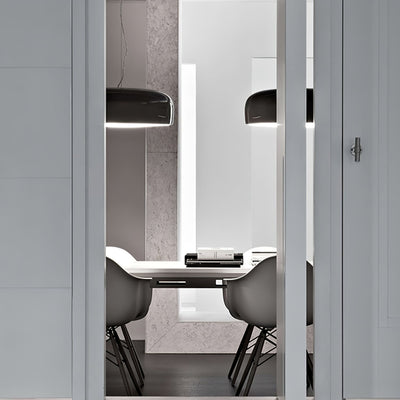 AstraLume Ceiling Pendant Light With Sleek Glow Design - OpalDwell