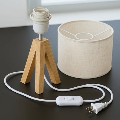 The Minimalist Table Lamp With An Elegant Tripod Stand - OpalDwell