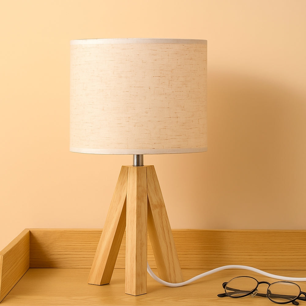 The Minimalist Table Lamp With An Elegant Tripod Stand - OpalDwell