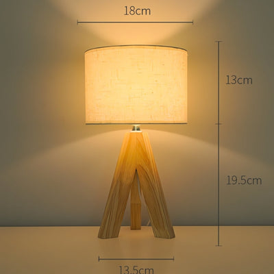 The Minimalist Table Lamp With An Elegant Tripod Stand - OpalDwell