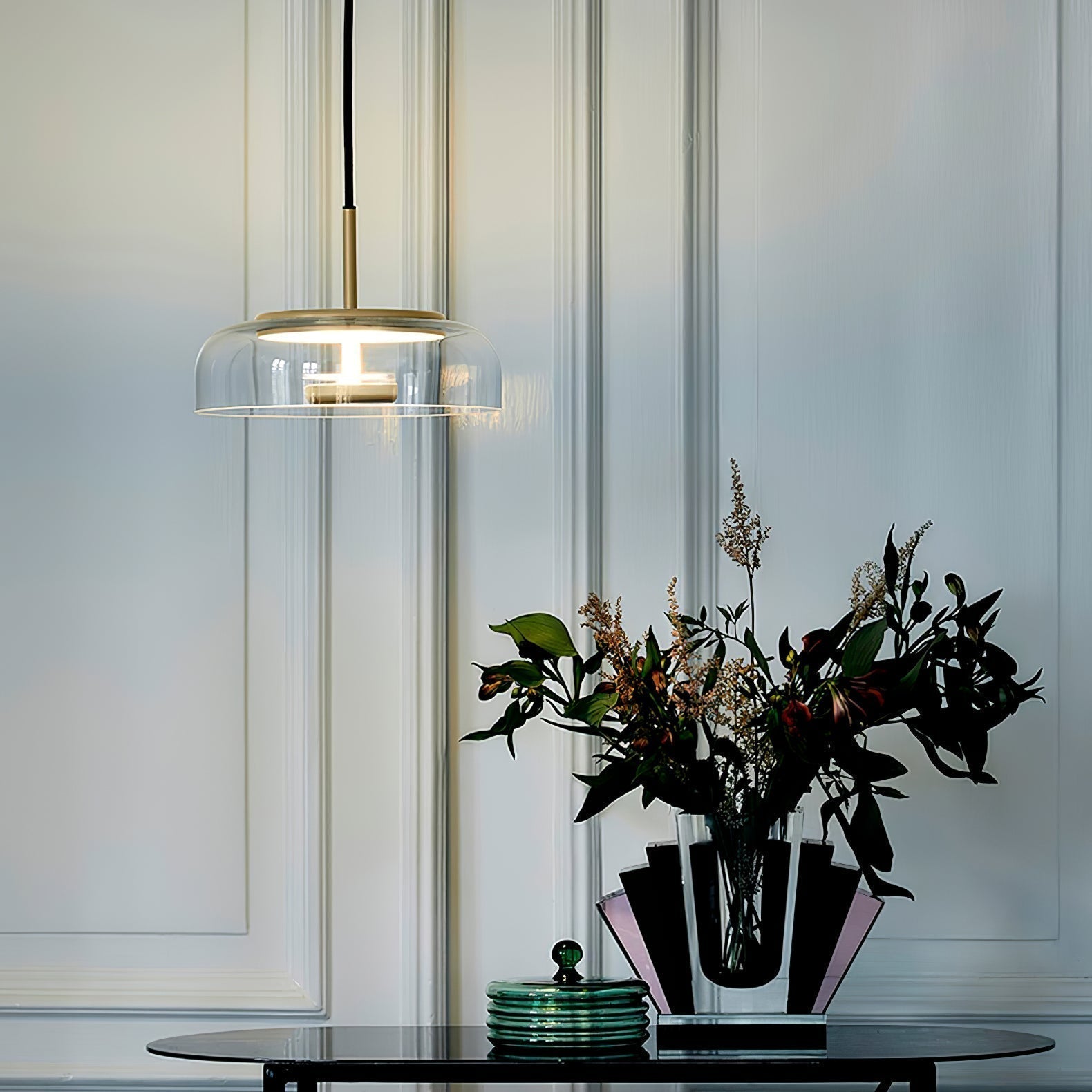 LumiNara Pendant Light for a Warm, Radiant Ambience - OpalDwell