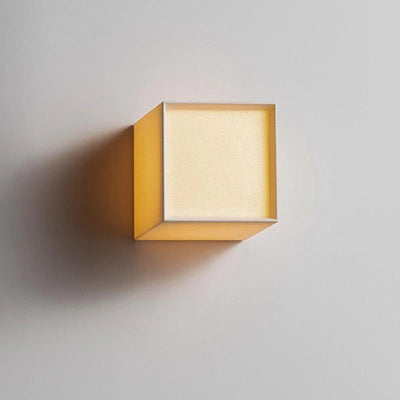 Square LED Wall Lamp For Warm White Indoor Home Decor - OpalDwell