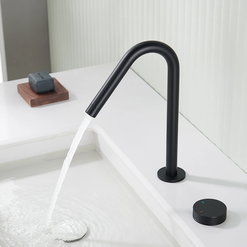 NexaFlow Basin Faucet | Single-Handle with 360° Spout OpalDwell