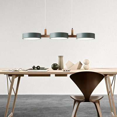 Nordic Multi-Light Flush Ceiling Light For Kitchen & Dining OpalDwell