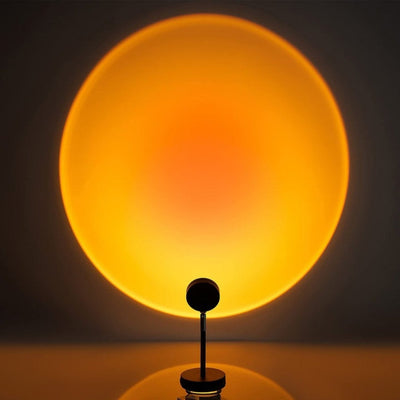 SolaraNova Sunset Projector Desk Lamp USB Powered Mood Lighting - OpalDwell