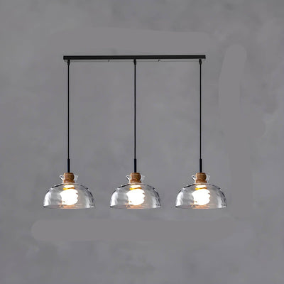 Elora Glass Chandelier | Minimalist Elegant Illumination - OpalDwell