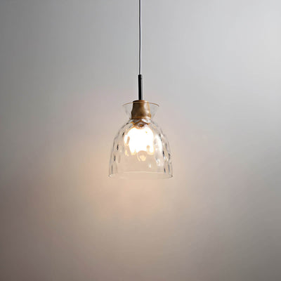 Elora Glass Chandelier | Minimalist Elegant Illumination - OpalDwell