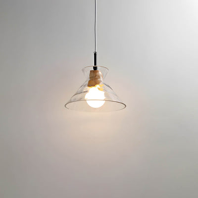 Elora Glass Chandelier | Minimalist Elegant Illumination - OpalDwell