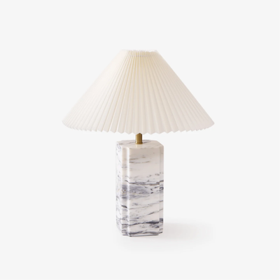 Luxury Marble Table Lamp For Modern Minimalist Home Lighting - OpalDwell
