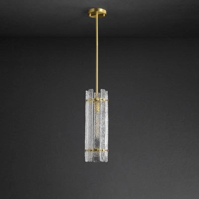 Luma Crystal Pendant Light, Modern Decorative Ceiling Fixture OpalDwell