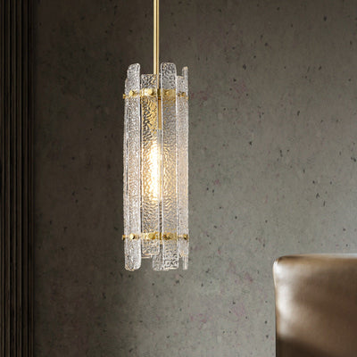 Luma Crystal Pendant Light, Modern Decorative Ceiling Fixture OpalDwell