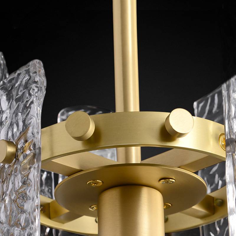 Luma Crystal Pendant Light, Modern Decorative Ceiling Fixture OpalDwell