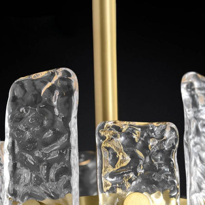 Luma Crystal Pendant Light, Modern Decorative Ceiling Fixture OpalDwell