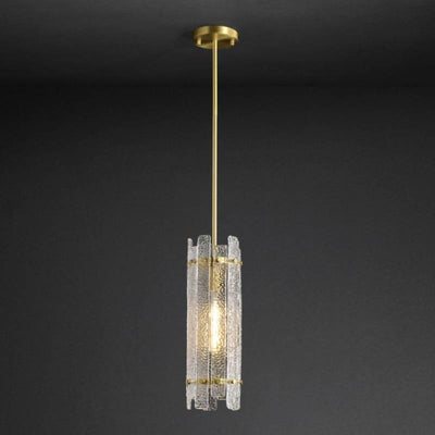 Luma Crystal Pendant Light, Modern Decorative Ceiling Fixture OpalDwell