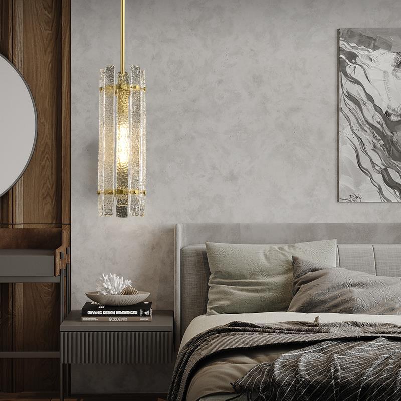 Luma Crystal Pendant Light, Modern Decorative Ceiling Fixture OpalDwell