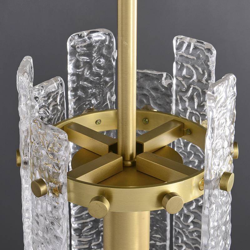 Luma Crystal Pendant Light, Modern Decorative Ceiling Fixture OpalDwell