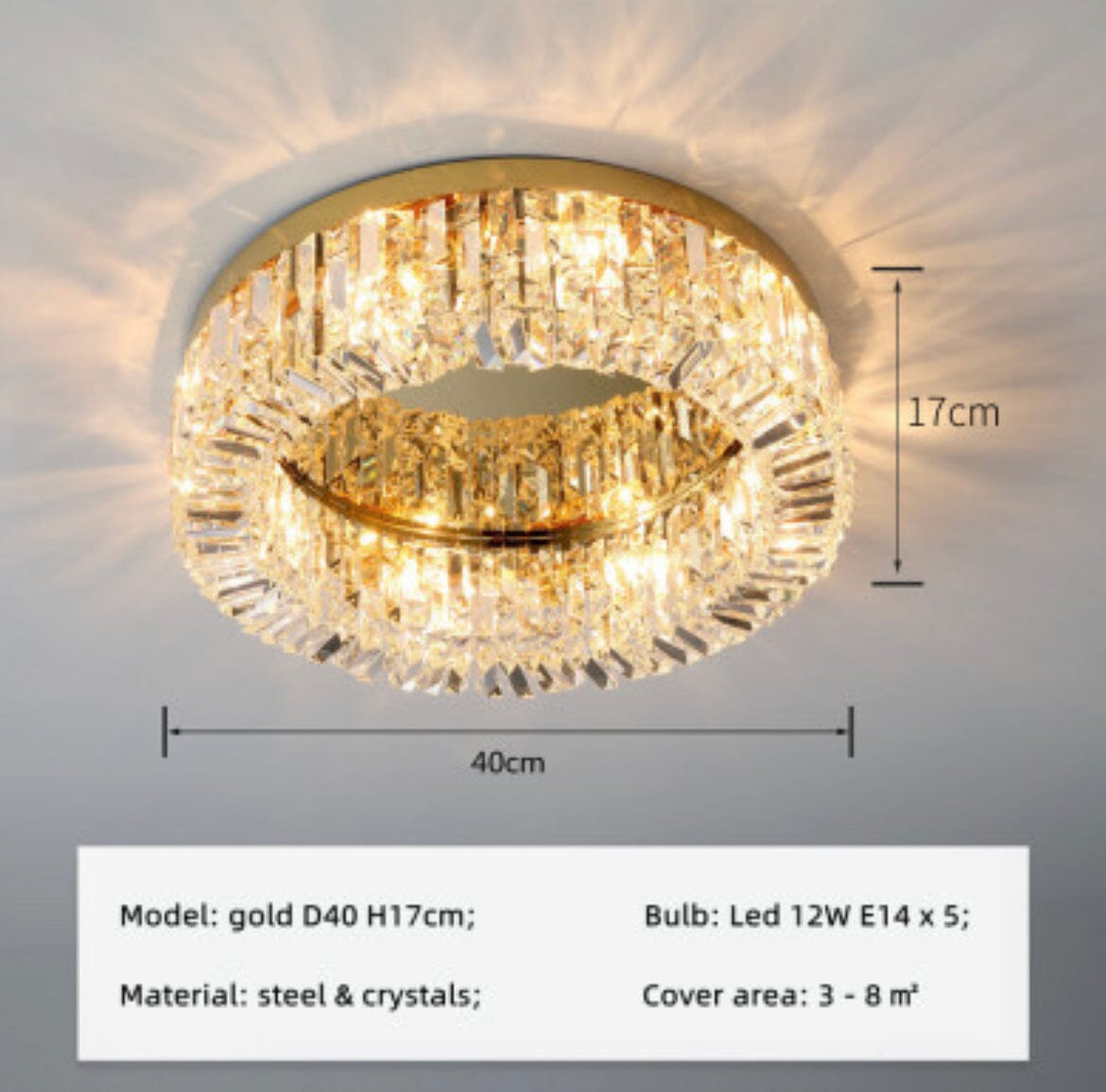 Aurelis Ring Chandelier - OpalDwell