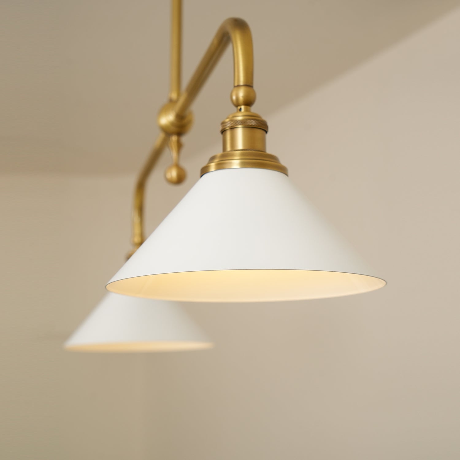 AstraVex Vintage Glass Pendant Light With White Shade OpalDwell