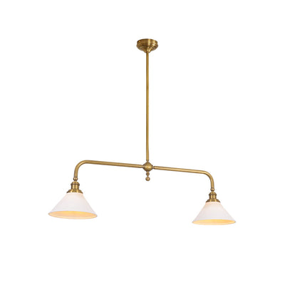 AstraVex Vintage Glass Pendant Light With White Shade OpalDwell