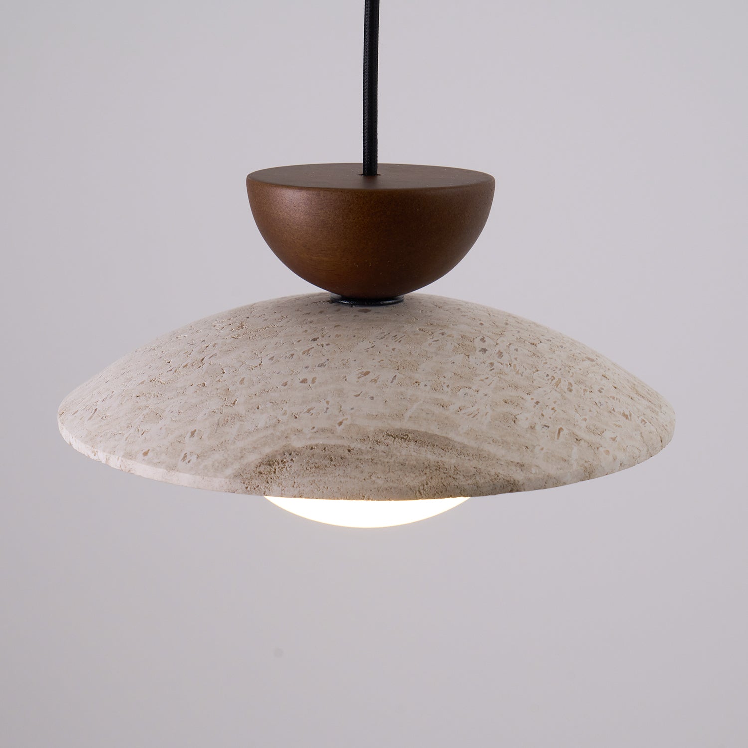 Aurea Travertine Pendant Lights for Dining and Hallways - OpalDwell