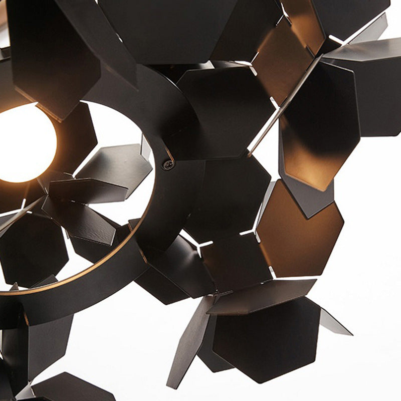 Nova Cluster Pendant Light, Contemporary Ceiling Lamp OpalDwell