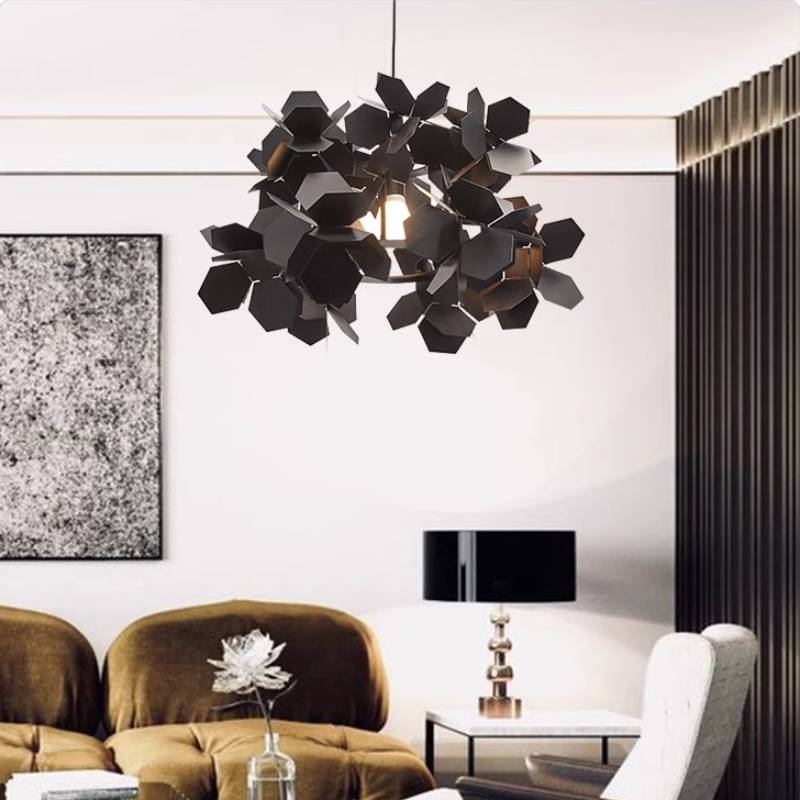 Nova Cluster Pendant Light, Contemporary Ceiling Lamp OpalDwell
