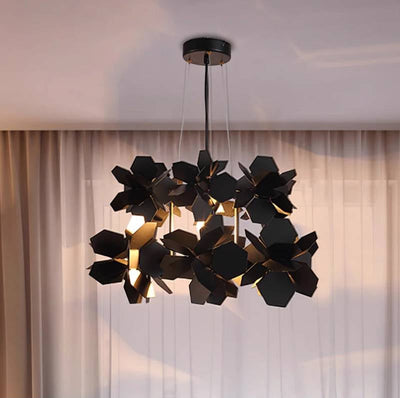 Nova Cluster Pendant Light, Contemporary Ceiling Lamp OpalDwell