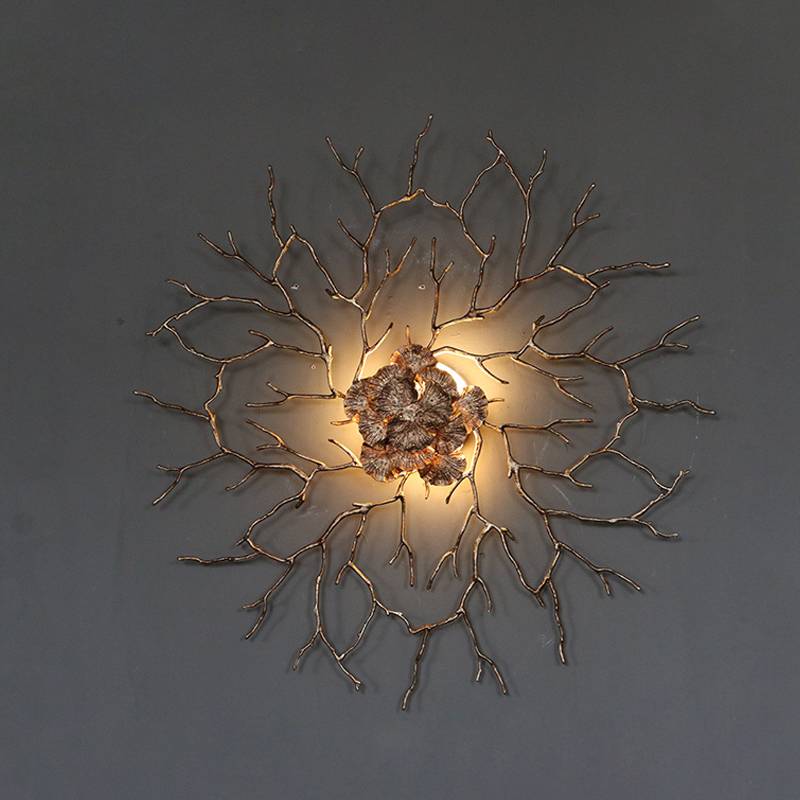 Contemporary LED Wall Light For Home, Decorative Indoor Wall Lamp - OpalDwell