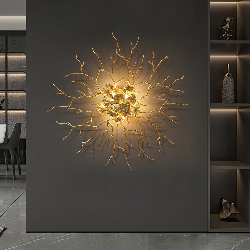Contemporary LED Wall Light For Home, Decorative Indoor Wall Lamp - OpalDwell