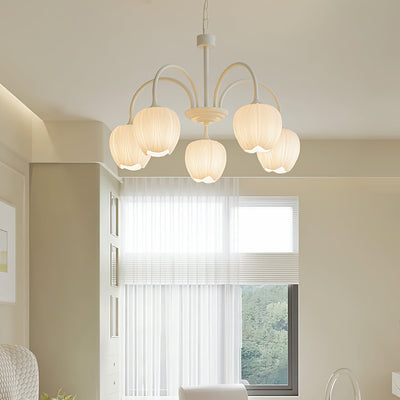 Aurelia Elegant Matcha Chandelier for Living and Dining - OpalDwell