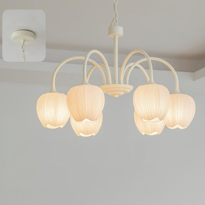 Aurelia Elegant Matcha Chandelier for Living and Dining - OpalDwell