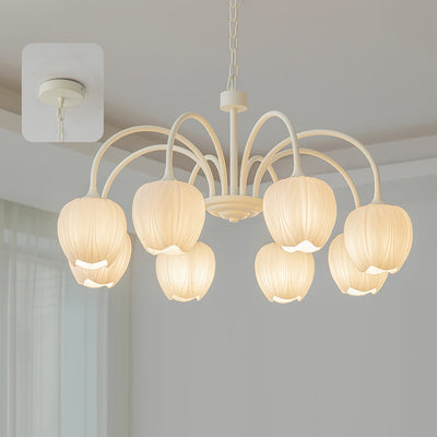 Aurelia Elegant Matcha Chandelier for Living and Dining - OpalDwell