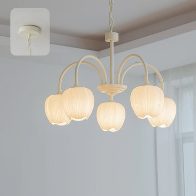 Aurelia Elegant Matcha Chandelier for Living and Dining - OpalDwell