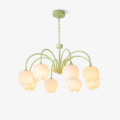 Aurelia Elegant Matcha Chandelier for Living and Dining - OpalDwell