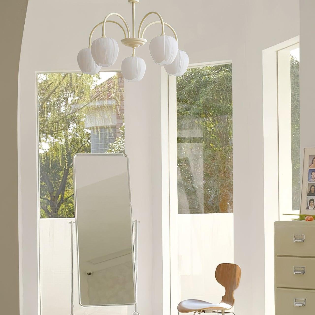 Aurelia Elegant Matcha Chandelier for Living and Dining - OpalDwell