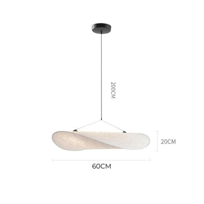 Lyra Premium Silk Leaf LED Chandelier With Nordic Glow OpalDwell