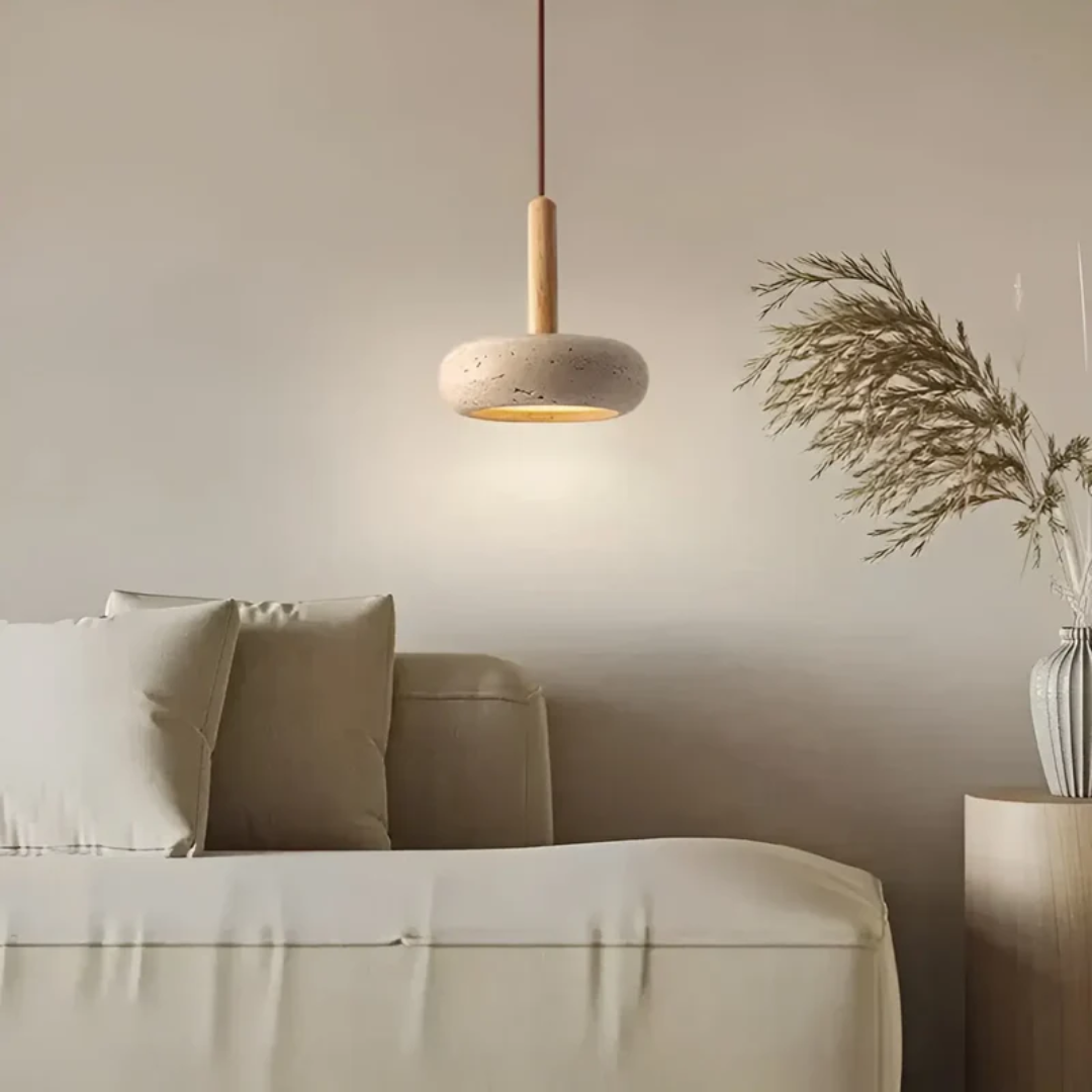 Kibo LED Pendant With Adjustable Retro Japanese Design - OpalDwell