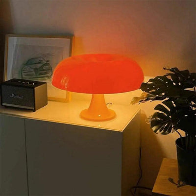 Noa Nordic Mushroom LED Night Lamp In Bedroom & Living Room - OpalDwell