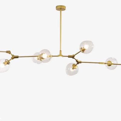 LustraNova Glass Bubble Pendant Light With Branching Arms Ambient Lighting - OpalDwell