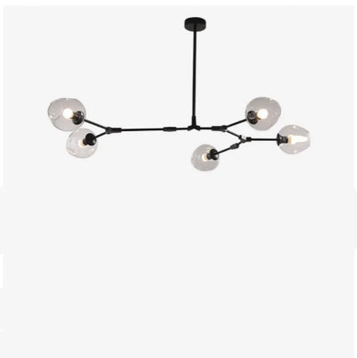 LustraNova Glass Bubble Pendant Light With Branching Arms Ambient Lighting - OpalDwell
