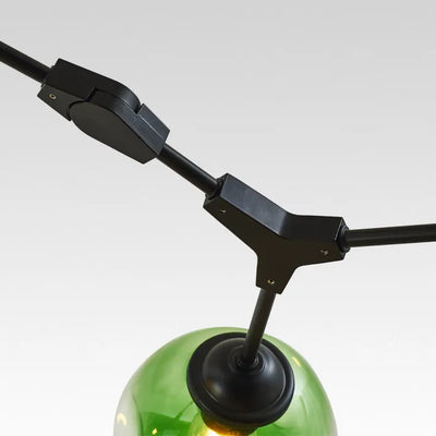 LustraNova Glass Bubble Pendant Light With Branching Arms Ambient Lighting - OpalDwell