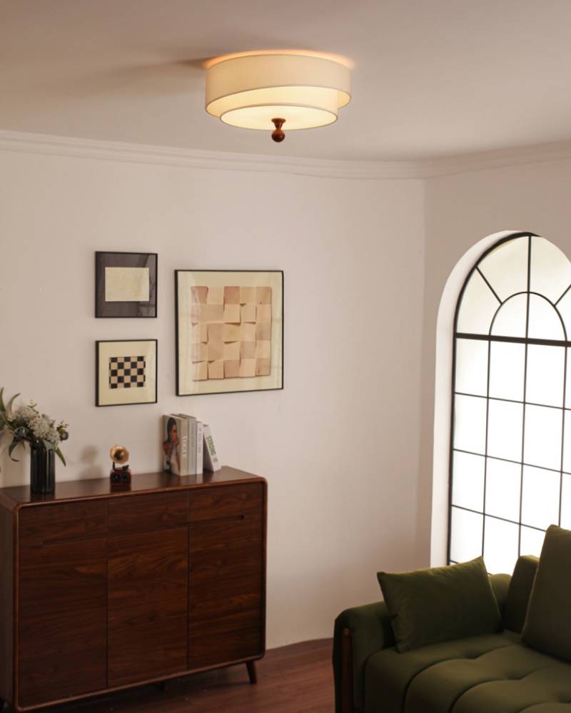 Ceiling Lamp For Modern Spaces With Ambient Lighting OpalDwell