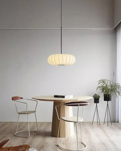 Kisara Wabi Sabi Pendant Light For Rustic Spaces With Wood - OpalDwell