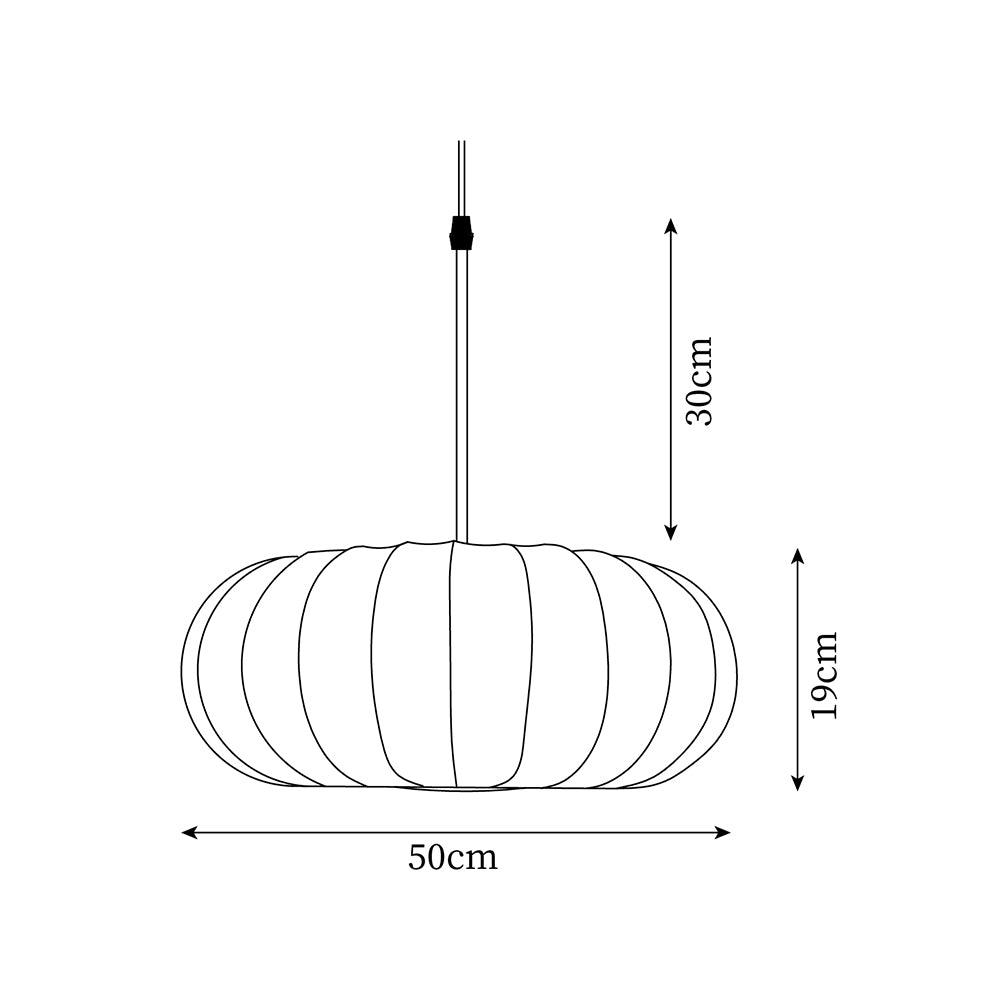 Lunara Minimalist Natural Materials Pendant Lighting - OpalDwell