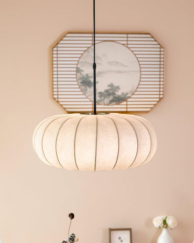Aero Natural Materials Minimalist Pendant Light For Kitchen Island Dining Room OpalDwell