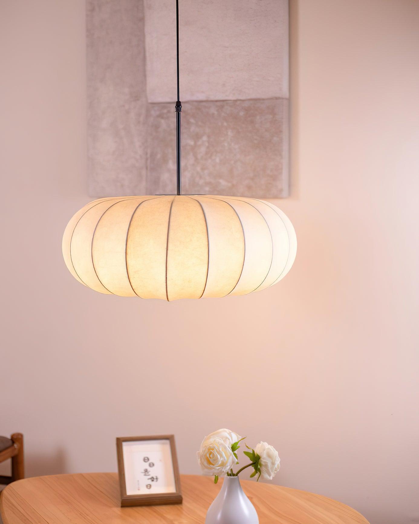 Lunara Minimalist Natural Materials Pendant Lighting - OpalDwell
