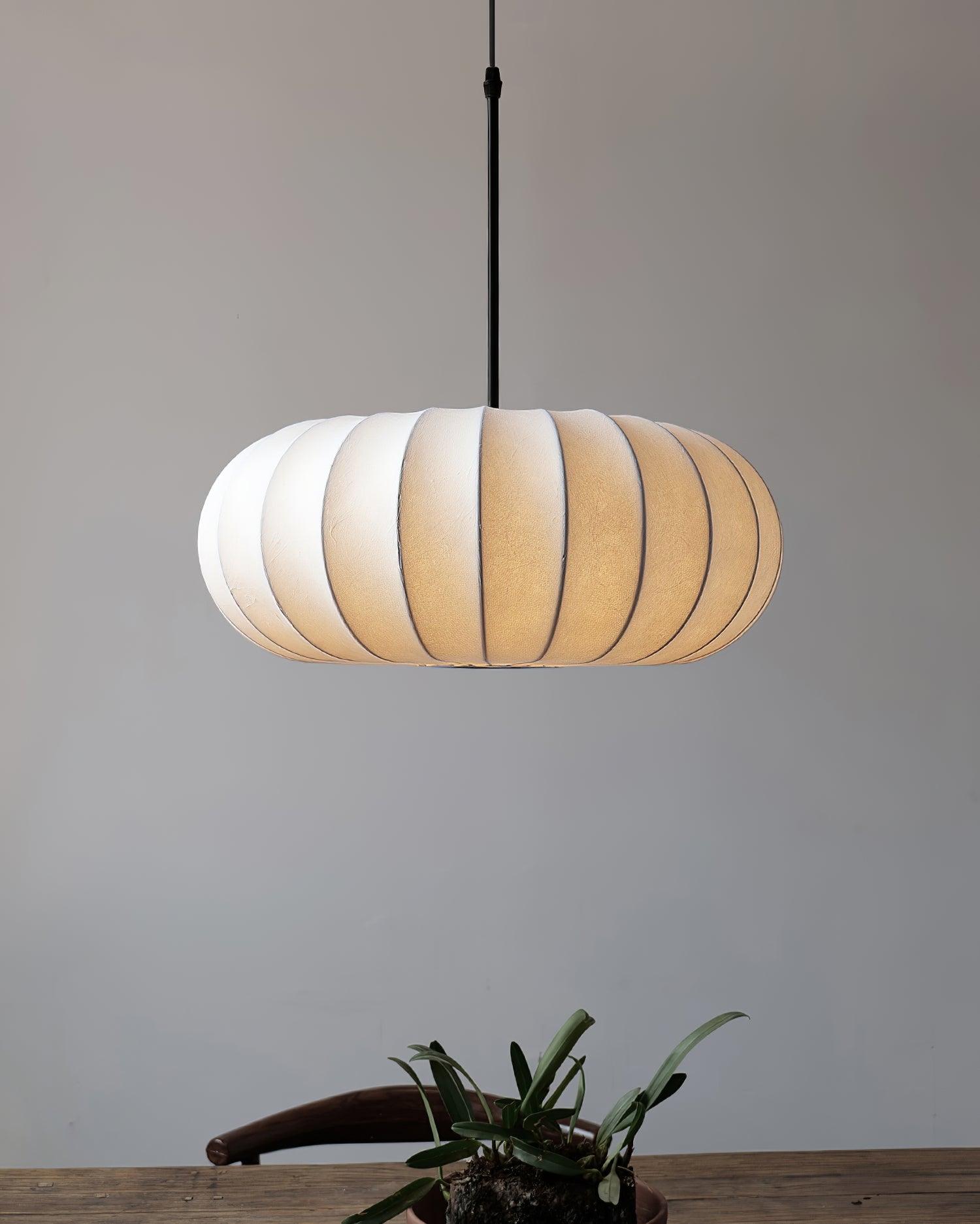 Lunara Minimalist Natural Materials Pendant Lighting - OpalDwell