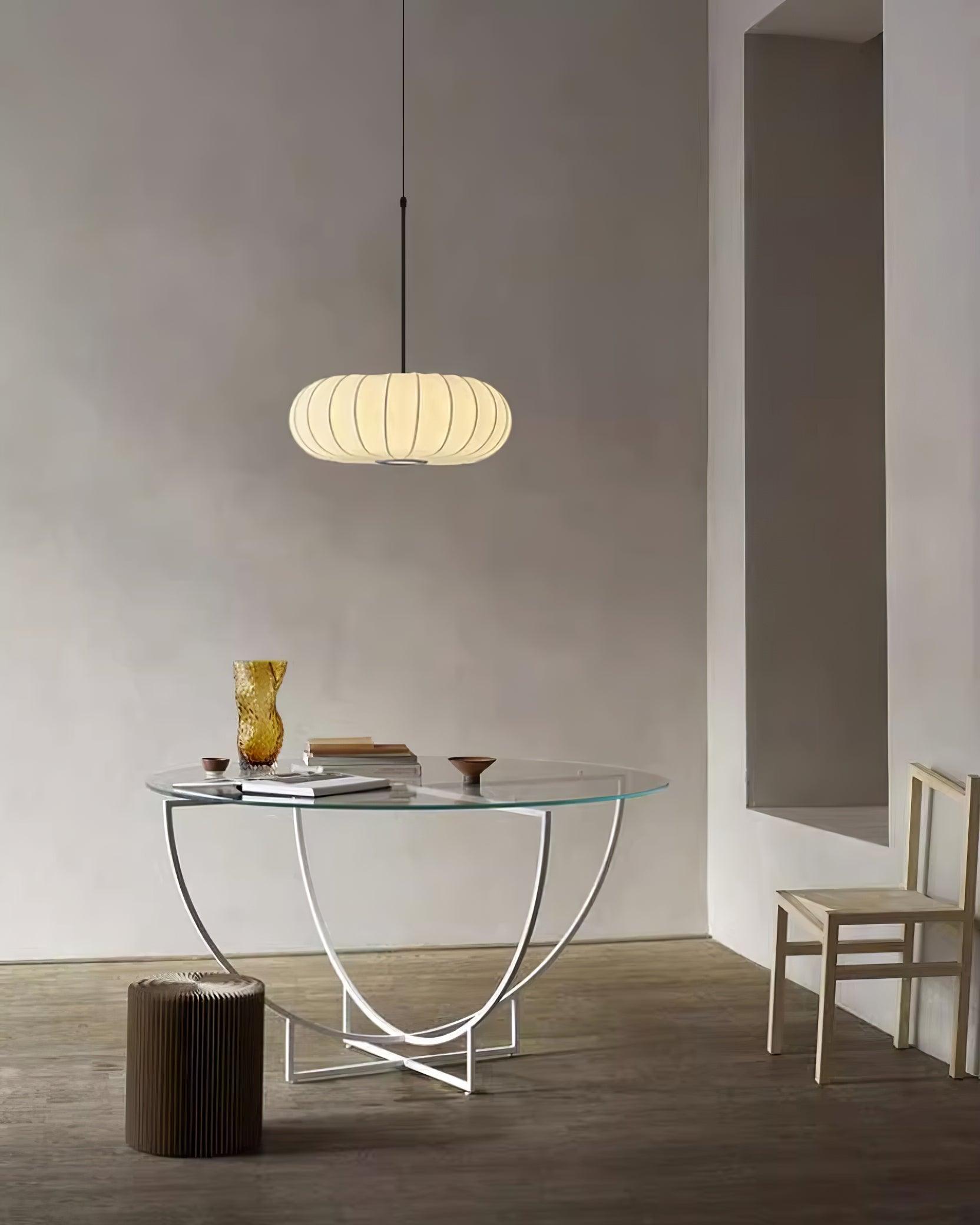 Lunara Minimalist Natural Materials Pendant Lighting - OpalDwell