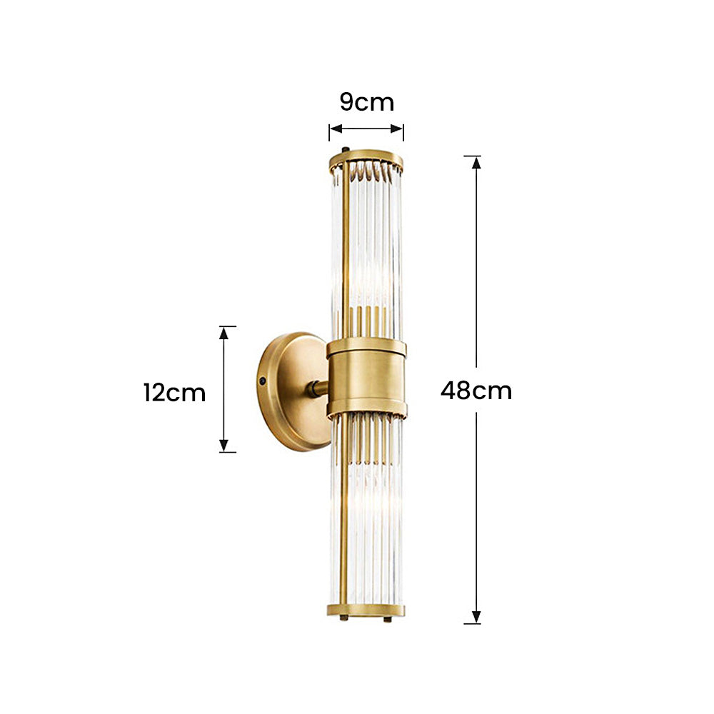 LuxGold Bath Wall Light for Luxury Bathrooms Creative Glow OpalDwell