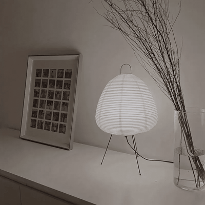 Kirei | Wabi-Sabi Japanese Lamp - OpalDwell